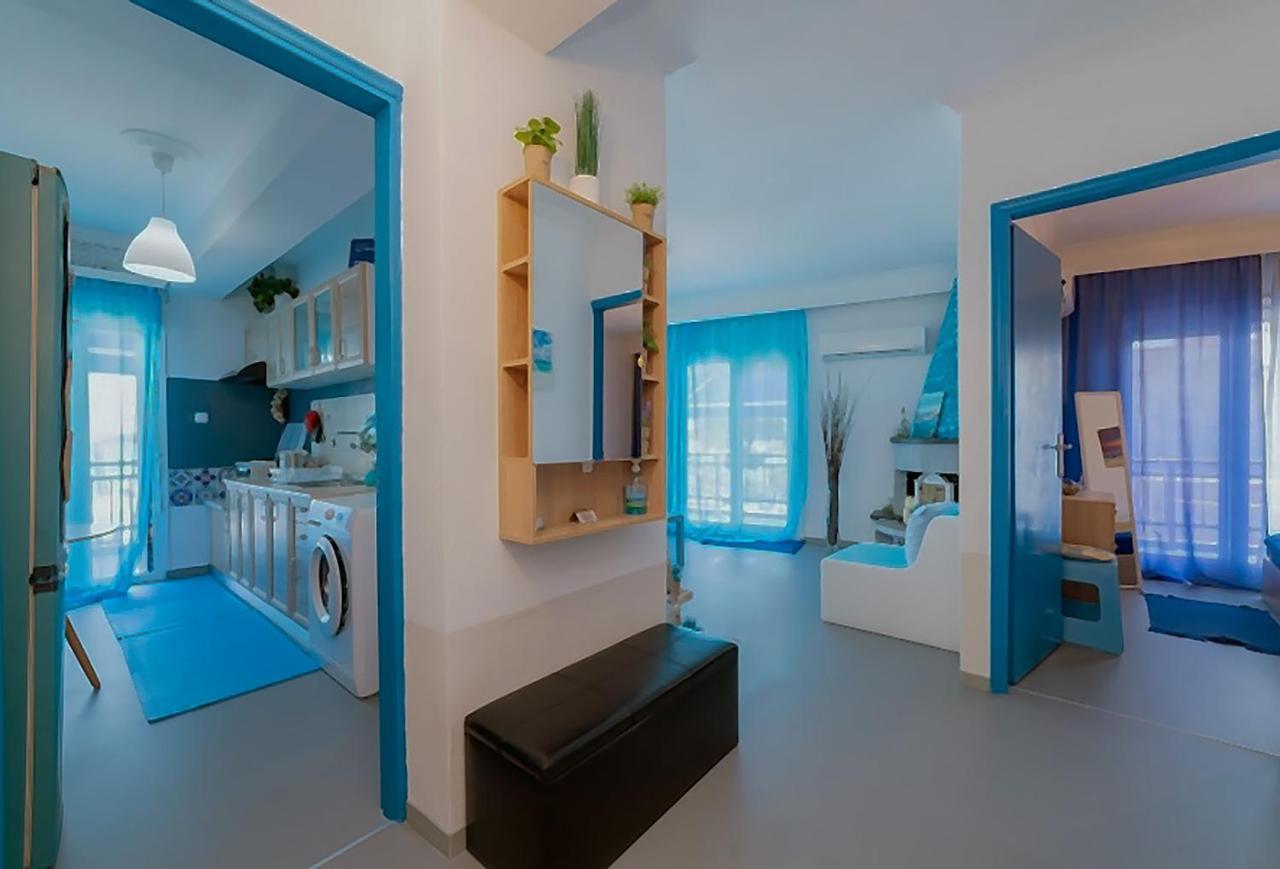 Apartament Upper Deck Apt. Néa Péramos Zewnętrze zdjęcie