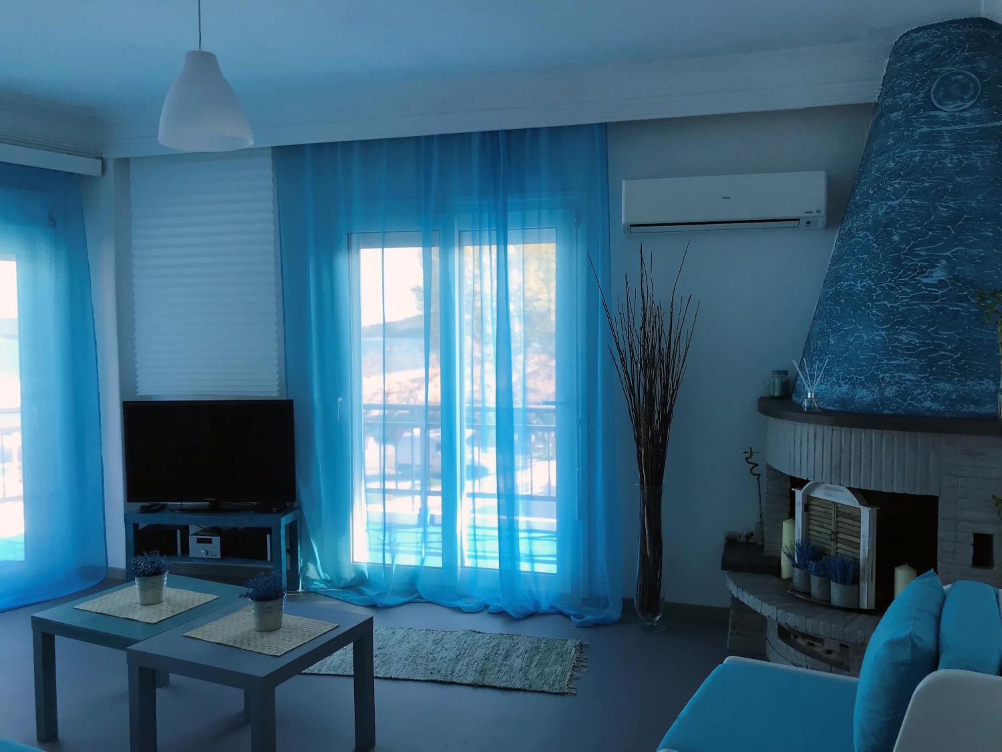 Apartament Upper Deck Apt. Néa Péramos Zewnętrze zdjęcie