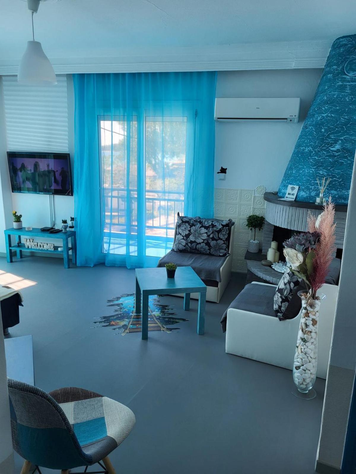 Apartament Upper Deck Apt. Néa Péramos Zewnętrze zdjęcie