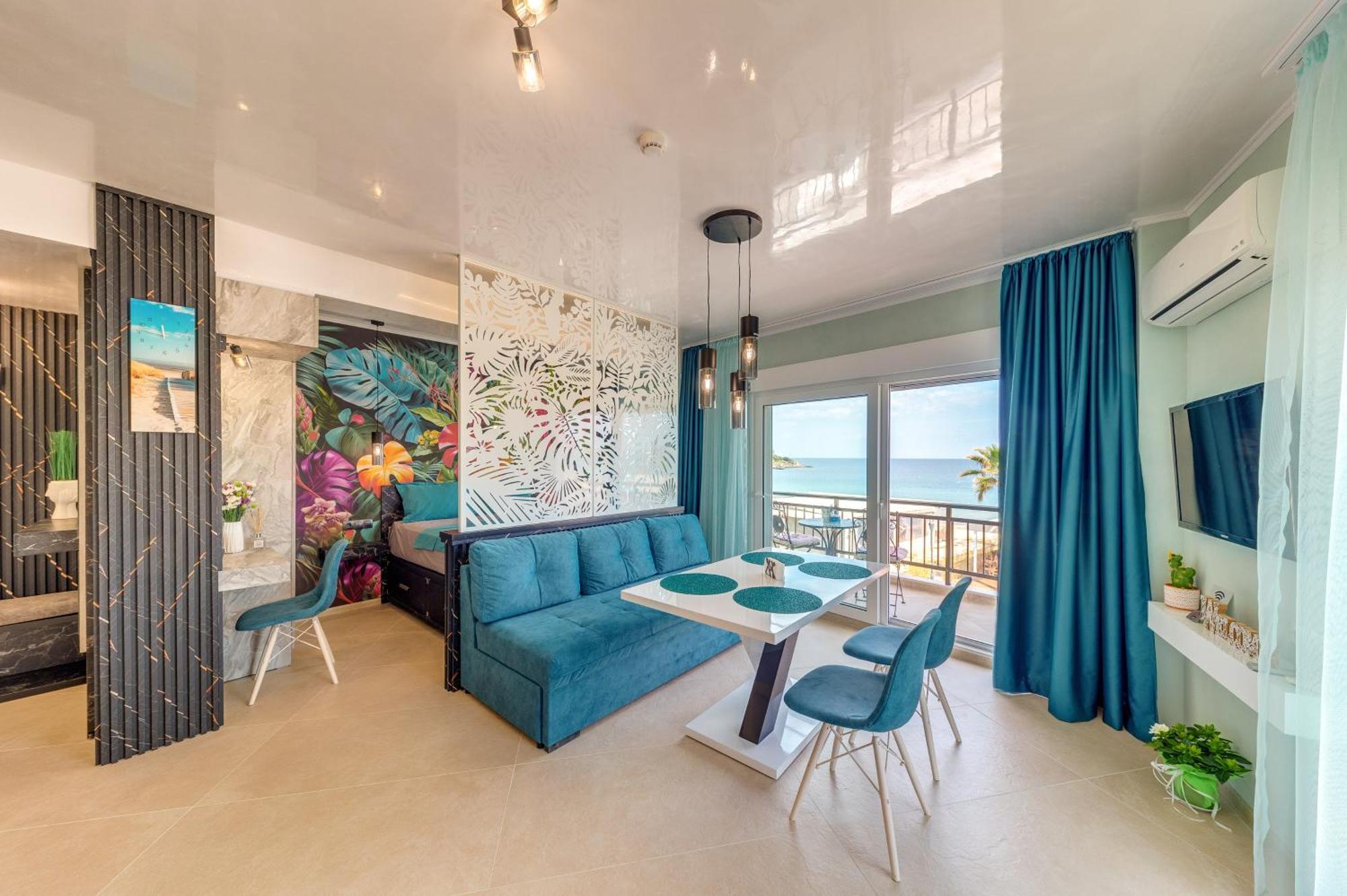 Apartament Upper Deck Apt. Néa Péramos Zewnętrze zdjęcie