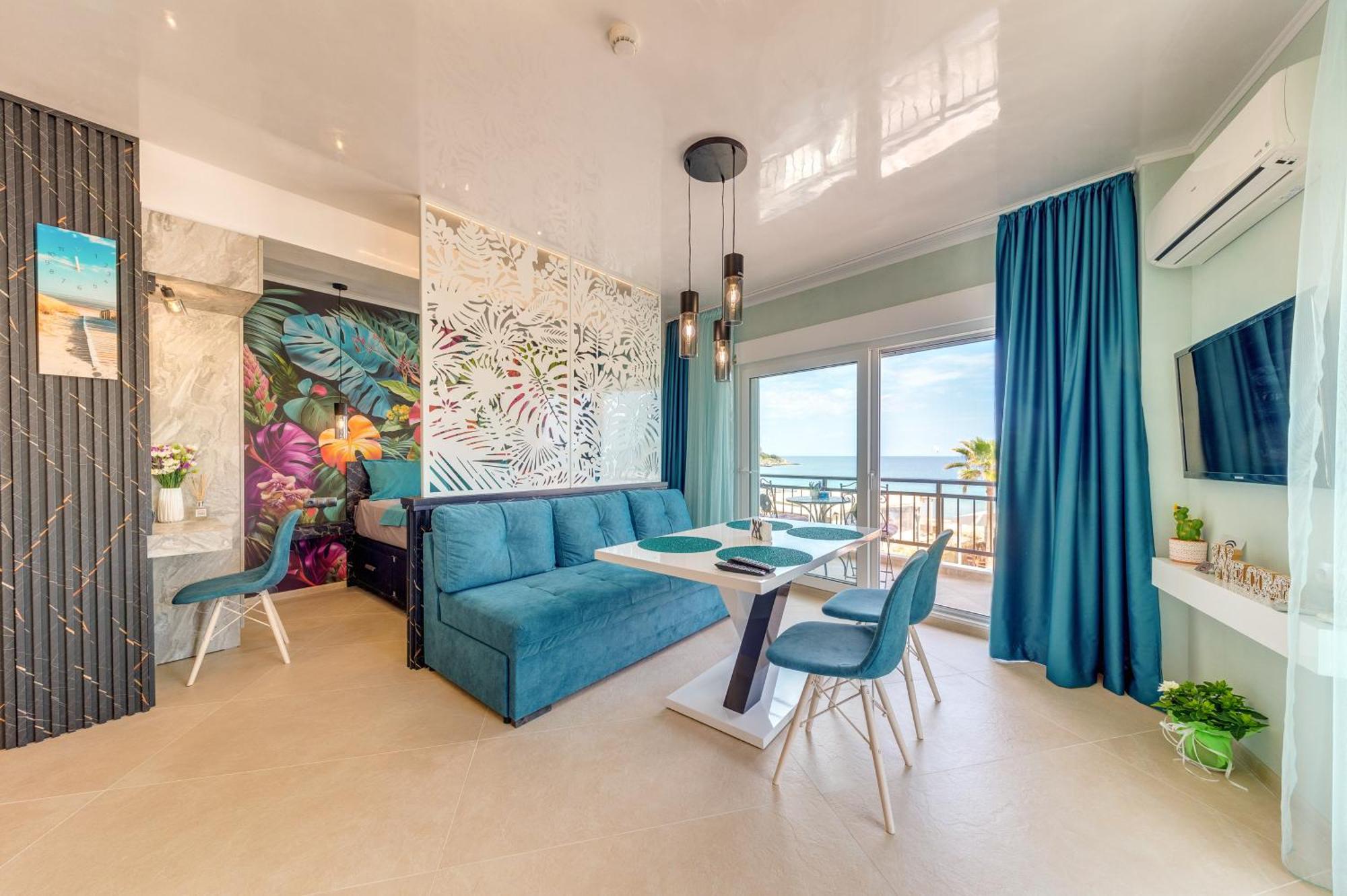 Apartament Upper Deck Apt. Néa Péramos Zewnętrze zdjęcie