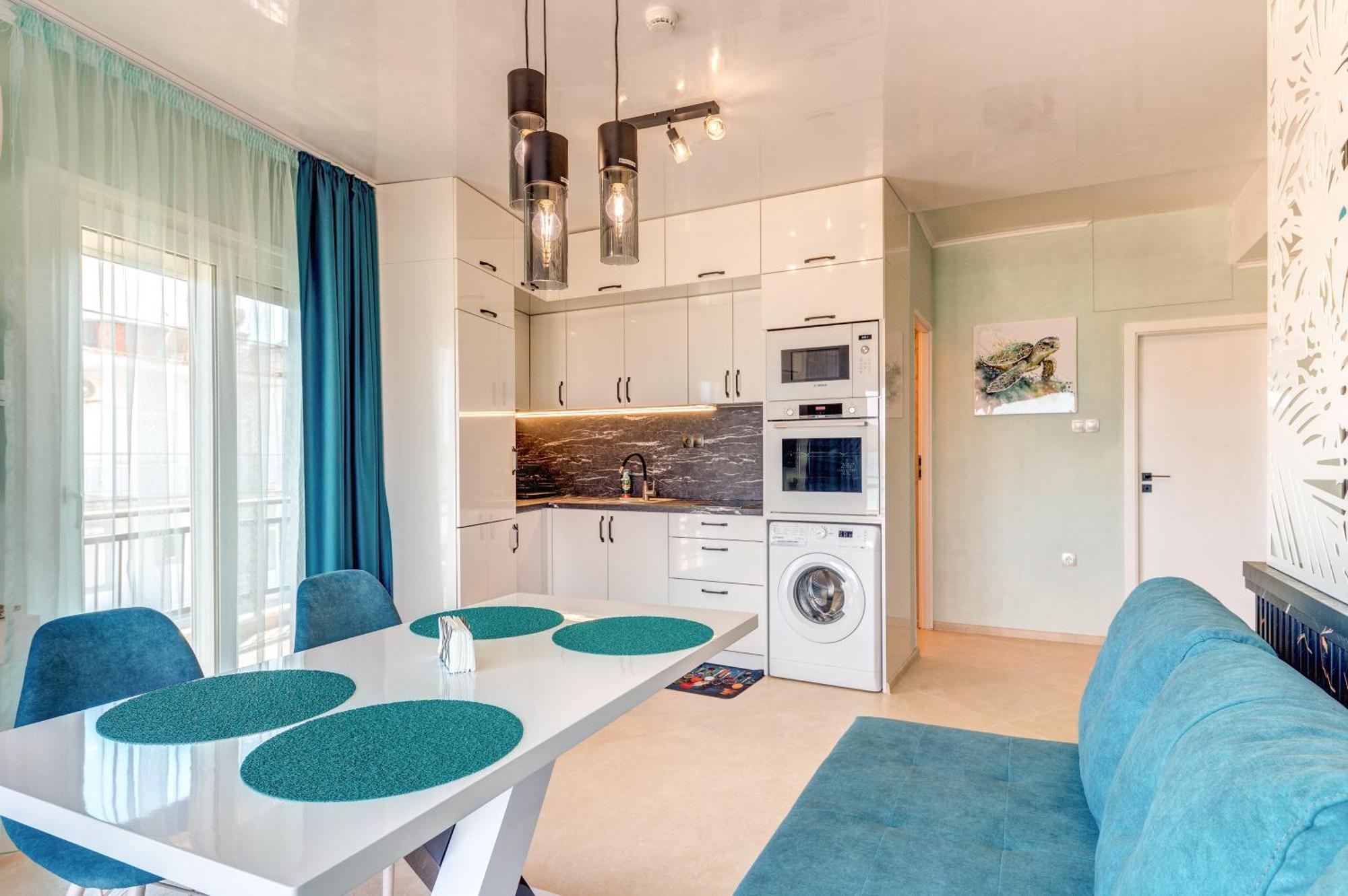 Apartament Upper Deck Apt. Néa Péramos Zewnętrze zdjęcie
