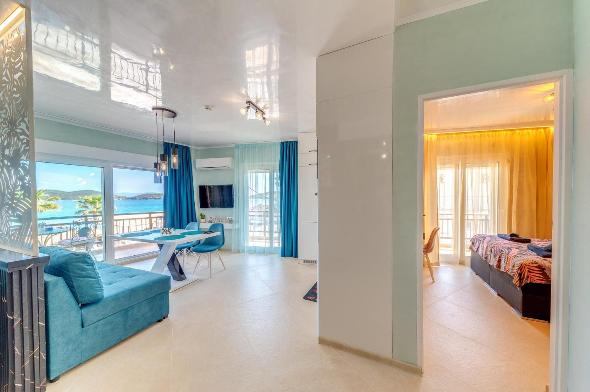 Apartament Upper Deck Apt. Néa Péramos Zewnętrze zdjęcie